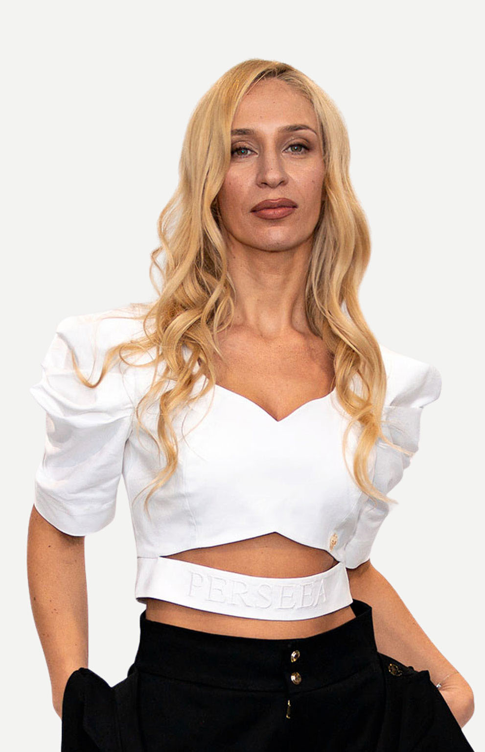 Midi puff-sleeve Top - Perseea